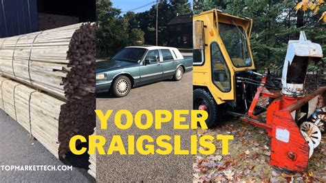 craigslist provides local classifieds and forums for jobs, housing, for sale, services, local community, and events. . Craigslist yoopers